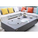 Gardenson Miza Z Ognjiščem Metropolis, Svetlo Siva | Shoptok.si