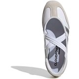 Adidas Odprte balerinke 'BARREDA' kit / srebrno-siva / bela | Shoptok.si