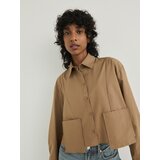Reserved Ladies` shirt - rjava Cene