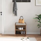 vidaXL Klupa za predsoblje SANDNES 45x40x50 cm od masivne borovine | shoptok.hr