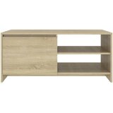 Stolić za kavu boja hrasta 102 x 50 x 45 cm konstruirano drvo | shoptok.hr