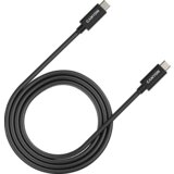 Canyon UC-44, cable, U4-CC-5A1M-E, USB4 TYPE-C to TYPE-C cable assembly 40G 1m 5A 240W(ERP) with E-MARK, CE, ROHS, black - CNS-USBC44B Cene