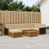  Set vanjskih sofa 7 kom. Prirodna i bež | shoptok.hr