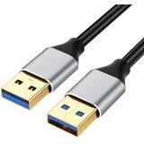 INF USB 3.0 Moški-Moški Podaljšek: Visoka Hitrost Prenosa Podatkov za Trdi Disk 2 m, (5000276512) | Shoptok.si