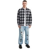 Cropp muška karirana košulja - Crna 4547W-99X Cijene