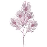 Ena Novogodišnja grana 90cm/ pink | Eponuda.com