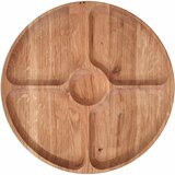  Drvena posuda na rotirajućoj podlozi 33,5 cm | shoptok.hr