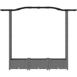  Povišeni krevet s mrežom i krovom Svjetlosiva 169 x 40 x 123 cm | shoptok.hr