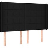  box spring s madracem LED crni 140x190 cm od tkanine | shoptok.hr