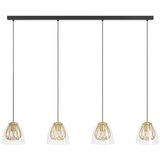 Eglo 390038 - visilica na sajli jazminia 4xE27/40W/230V zlatna Slike