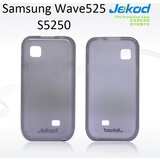  Gumijasti / gel etui Jekod za Samsung S5250 Wave 525 - črni | Shoptok.si