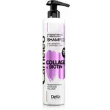 Delia Cosmetics Cameleo Collagen & Biotin šampon za okrepitev las za poškodovane in krhke lase 250 ml