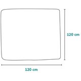 Lionelo Swaddle odeja bambus 120x120 cm, Beige Sand | Shoptok.si