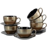 Creatable Kavni Servis Golden Days Black, 12-Delni | Shoptok.si