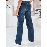 DStreet Jeansy damskie wide leg granatowe | shoptok.hr