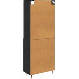  Highboard Crni hrast 69,5 x 34 x 180 cm Konstruirano drvo Slike