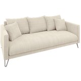Ropez Krem sofa od šenila 200 cm Freya – Cijene