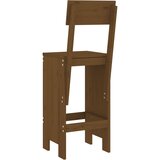  Barski stolci 2 kom boja meda 40x48,5x115,5 cm masivna borovina | shoptok.hr