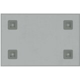 vidaXL Stenska magnetna tabla bela 30x20 cm kaljeno steklo | Shoptok.si