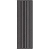  Otirač Striped Crna i Siva 60 x 180 cm Polipropilen PVC | shoptok.hr