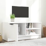 TV ormarić bijeli 80 x 35 x 36,5 cm od konstruiranog drva | Eponuda.com