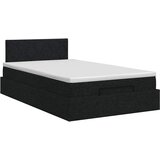  Podesivi krevet s madracem Crna 120 x 200 cm Tkanina | shoptok.hr