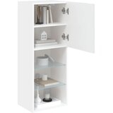 TV ormarić s LED svjetlima bijeli 40,5x30x102 cm | shoptok.hr