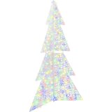 vidaXL Božićno drvce s 240 LED svjetlima Šareni 180 cm Akril Cijene