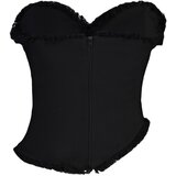 Trendyol Black Tassel Detailed Bustier | shoptok.hr