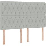  s madracem i skladištem Svijetlo siva 140 x 190 cm | shoptok.hr