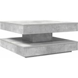  Klub stolić rotirajući za 360 stupnjeva, betonsko-sivi, 70x70x34,5 cm | shoptok.hr