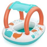 Bestway Čamac plišani sa nadstrešnicom za bebe 84x67cm Cene