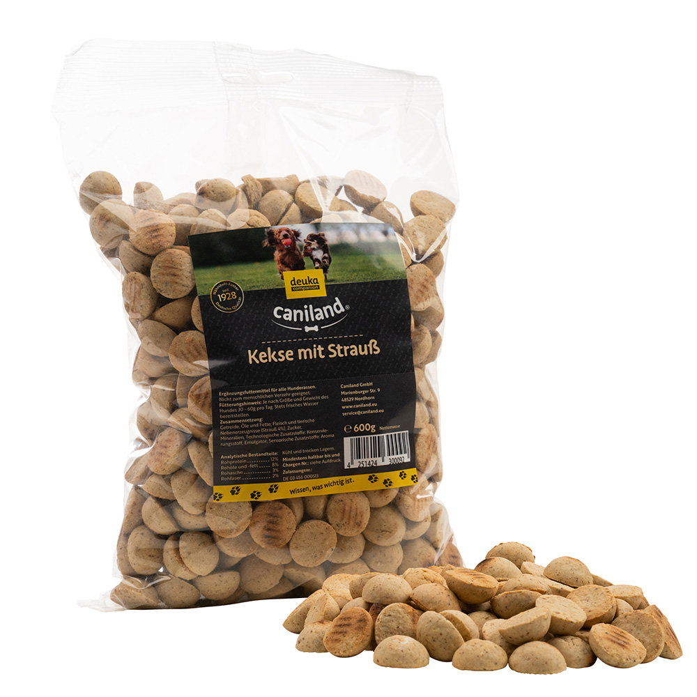 keksići od noja (Canibit) - 600 g