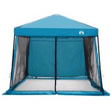  Set Kamp Šatora s krovom s pohranom 2 pcs Plava Tafta i Tkanina | shoptok.hr