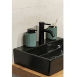 24807100 - Dozator tečnog sapuna BELLUNO 8x13,5 cm zelena/crna