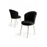 Hanah home Set stolica, 4 dijela, crna | Eponuda.ba