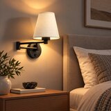 Brilagi Zidna lampa NUBILA 1xE27/15W/230V krem/crna | Eponuda.com