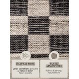Hanse Home Crni/krem ručno rađen tepih od mješavine jute 200x300 cm Rex – | shoptok.hr