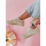 DStreet Sneakersy damskie na platformie LUCIOS beżowe | Eponuda.ba
