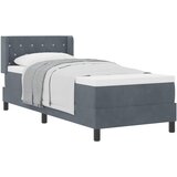  s opruga kutije Tamno siva 200 x 80 cm Baršun | Eponuda.com