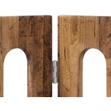  Preklopna ogradica za kućne ljubimce 4 pcs Drvo hrasta | shoptok.hr