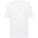 New Balance Majica 'Essentials' siva / bijela
