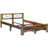vidaXL Okvir za krevet od masivnog obnovljenog drva 140 x 200 cm | shoptok.hr