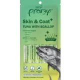 poslastica za mačke Skin&Coat od tune s jakobovim kapicama 4x14 g