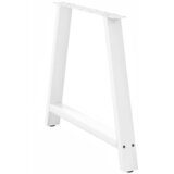  Noge za blagovaonski stol A-oblika 2 kom Bijele 100 x (72-73) cm Čelik | shoptok.hr