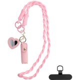 Onasi vrvica za telefon (brez ovitka) - roza s torbico Cene
