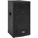 vidaXL Profesionalni pasivni scenski zvučnik 1000 W crni 37x37x64cm | shoptok.hr