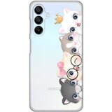 torbica silikonska print skin za samsung A156B galaxy A15 5G cats