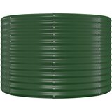  Povišena vrtna gredica od pocinčanog čelika 322x100x68 cm zelena | Eponuda.com