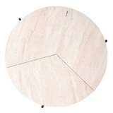 Hanah home Trpezarijski sto na razlvačenje Yaprak 1204, 100x72x100 cm, Bež | Eponuda.ba